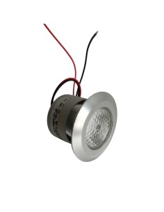 Side e896-g-lbi eyes basic 1w recessed spotlight with f30° ring, white light